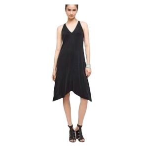 NWT Anthropologie Dolan Left Coast Collection Dress in Black Size XS Petite